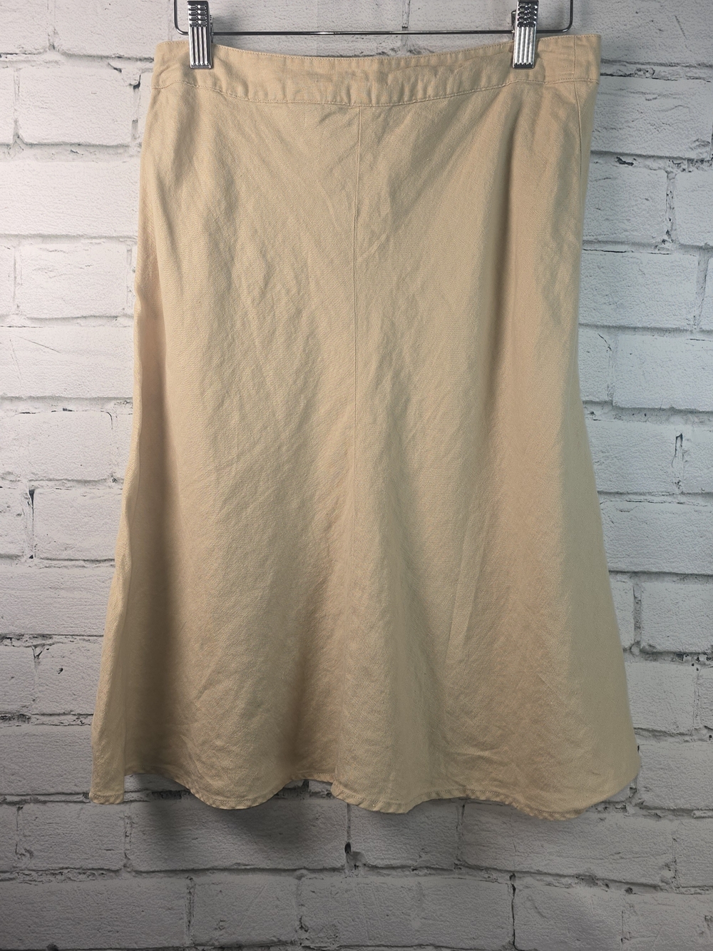 Mossimo Supply Co. A-Line Skirt in Light Beige